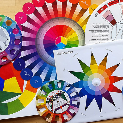 دایره رنگ ایتن - Johannes Itten Color Wheel